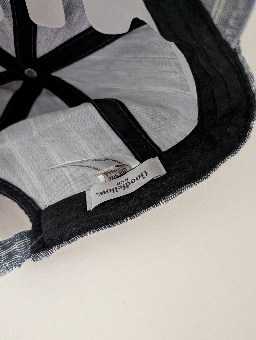Goodfellow & Co. Striped Chambray Baseball Hat - Picture 4 of 7